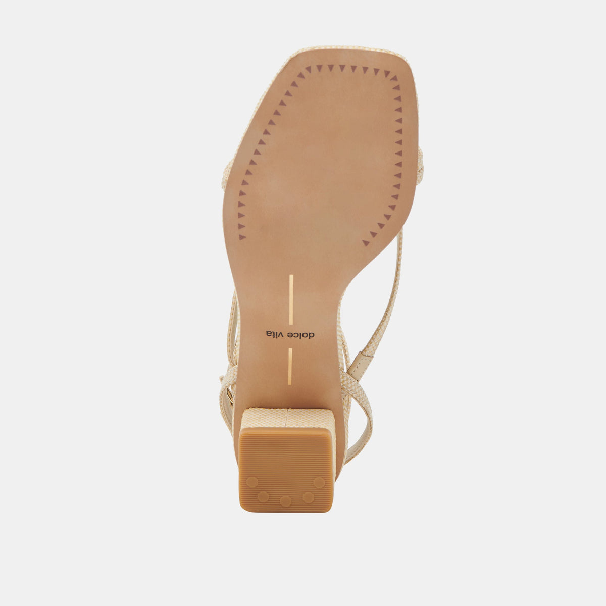 Dolce Vita SHOES | Karlos Wide Natural Woven Raffia Sandals