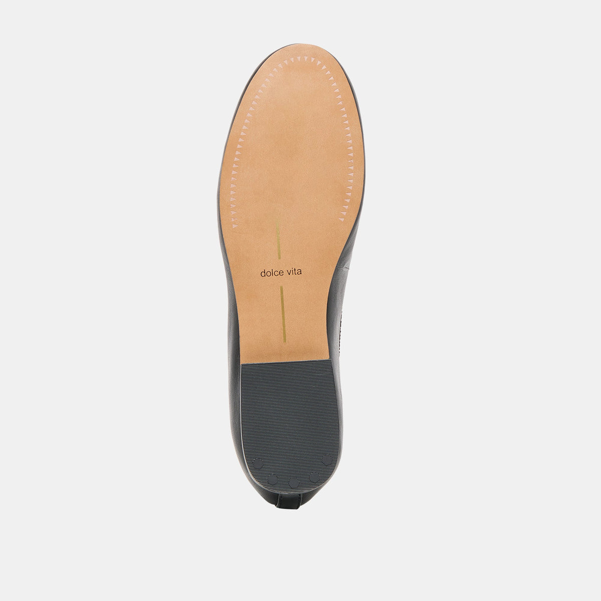 Dolce Vita SHOES | Ritla Black Leather Ballet Flats