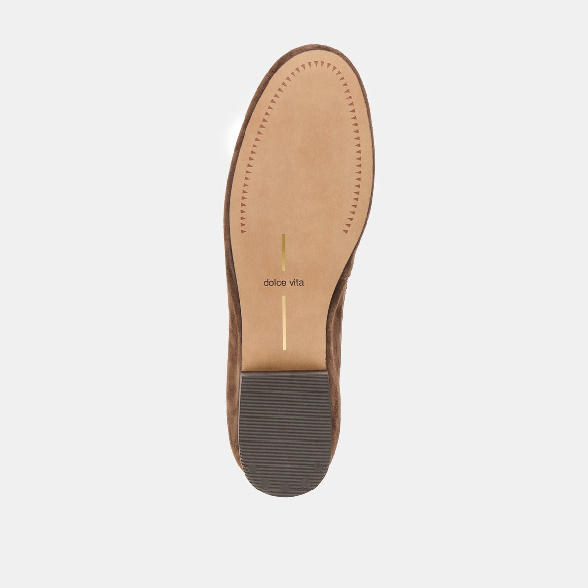 Dolce Vita SHOES | Ritla Dk Brown Suede Ballet Flats