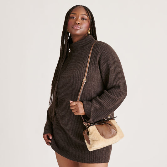 Dolce Vita HANDBAGS | Luna Brown Multi Stella Crossbody