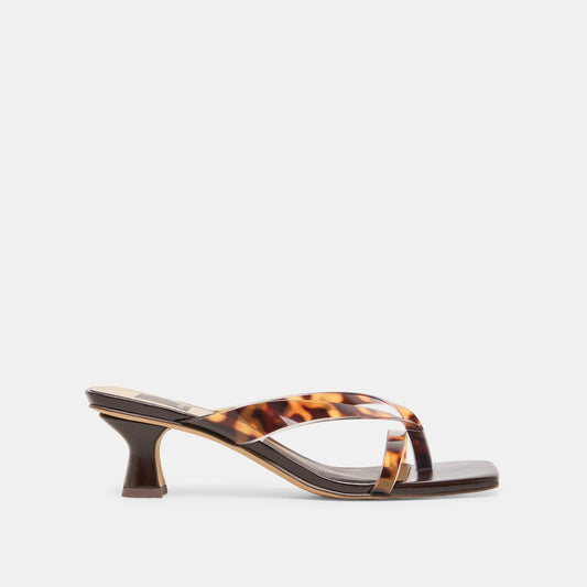 Dolce Vita SHOES | Brevel Vinyl Tortoise Jelly Heels