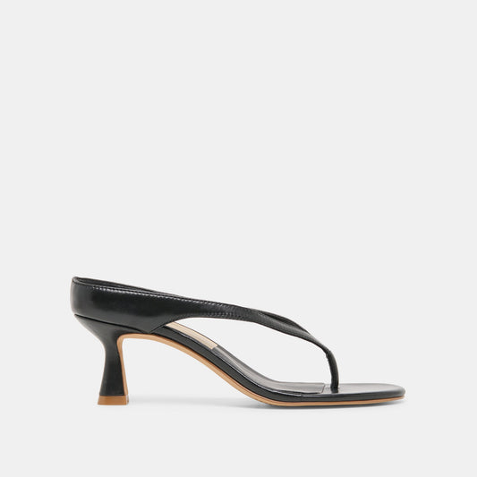 Dolce Vita SHOES | Doreen Black Leather Heels