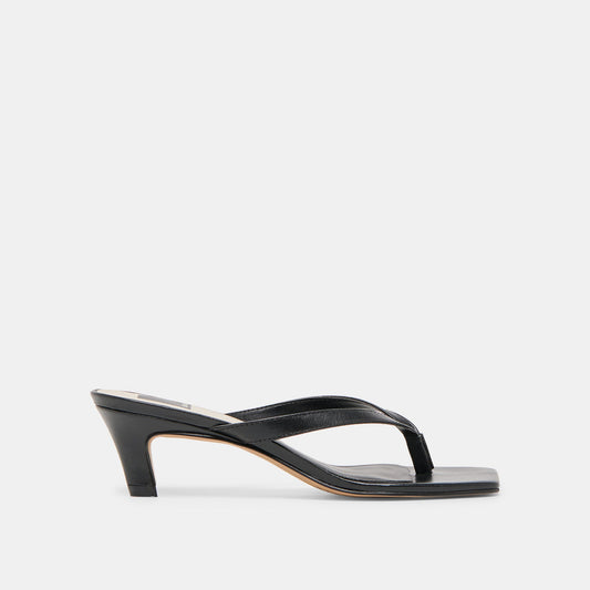 Dolce Vita SHOES | Ramia Black Leather Heels