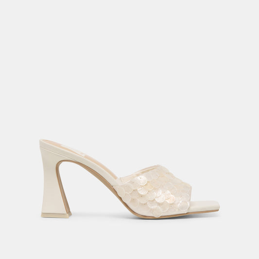 Dolce Vita SHOES | Nandy Confetti Ivory Sequin Heels