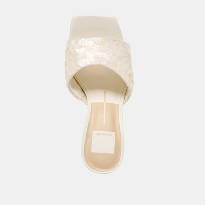 Dolce Vita SHOES | Nandy Confetti Ivory Sequin Heels