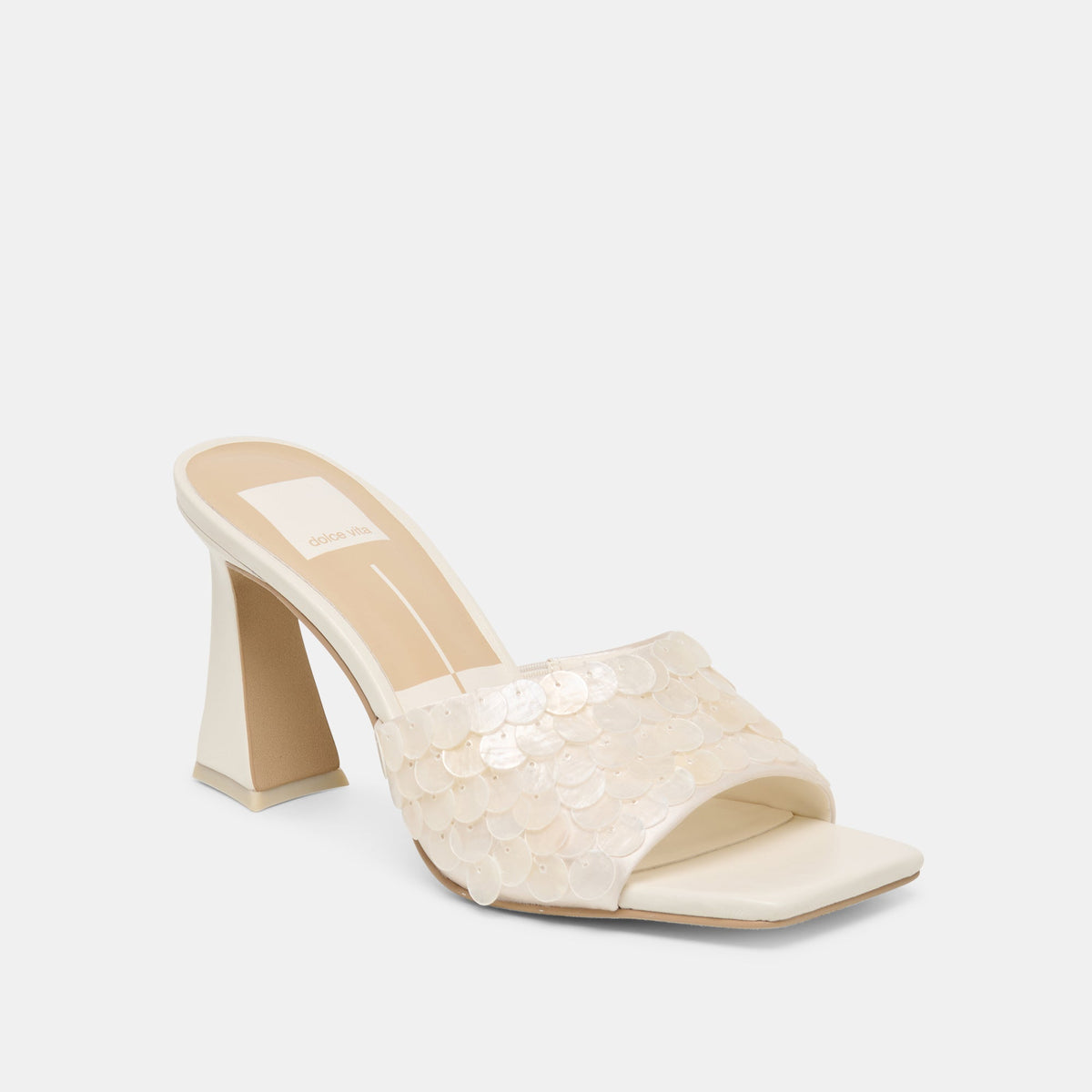 Dolce Vita SHOES | Nandy Confetti Ivory Sequin Heels
