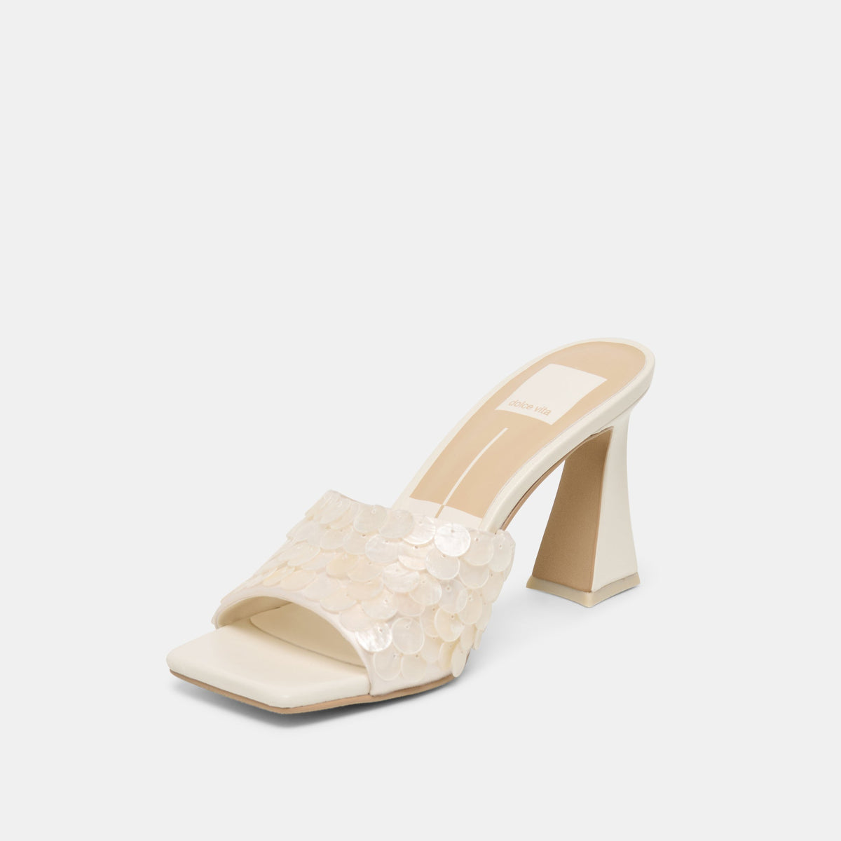 Dolce Vita SHOES | Nandy Confetti Ivory Sequin Heels