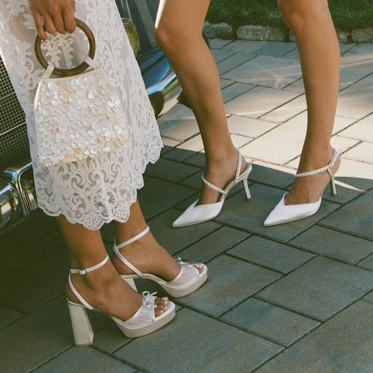Dolce Vita SHOES | Pandor White Tulle Heels