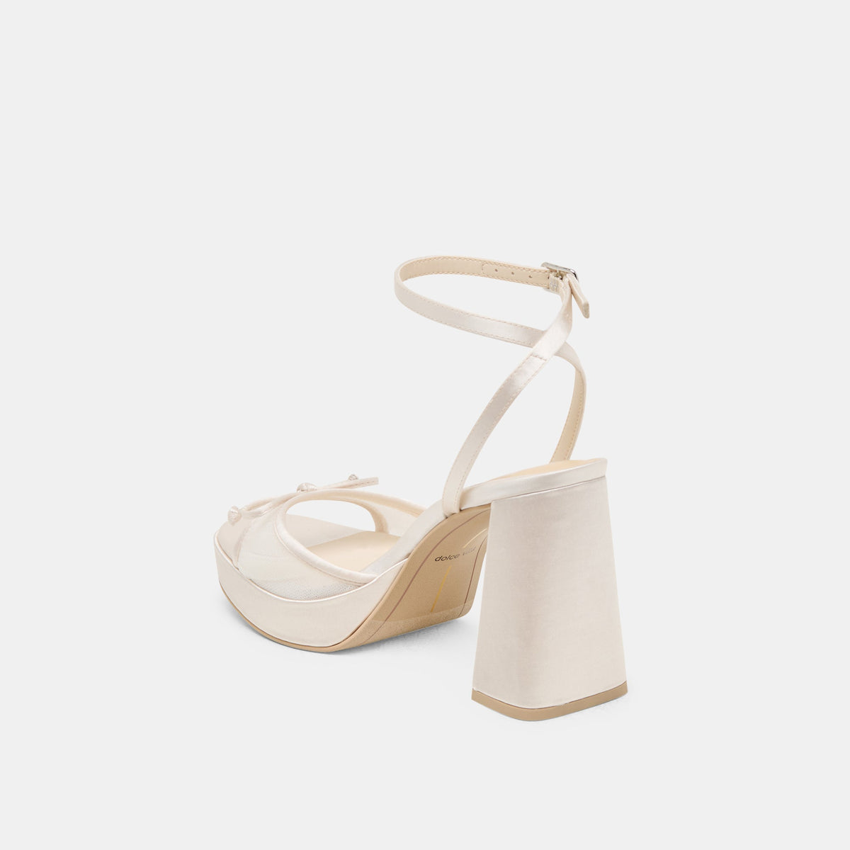 Dolce Vita SHOES | Pandor White Tulle Heels