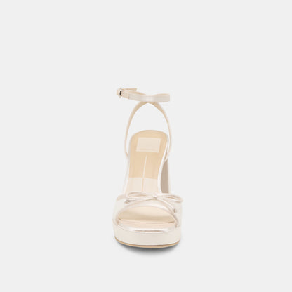 Dolce Vita SHOES | Pandor White Tulle Heels