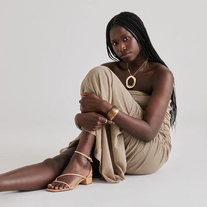 Dolce Vita SHOES | Karlos Lt Tan Leather Sandals