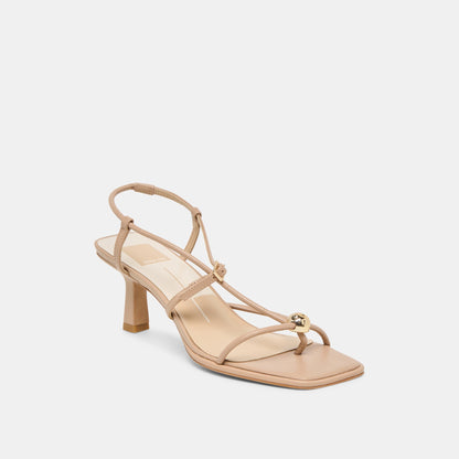 Dolce Vita SHOES | Mylee Light Tan Leather Heels