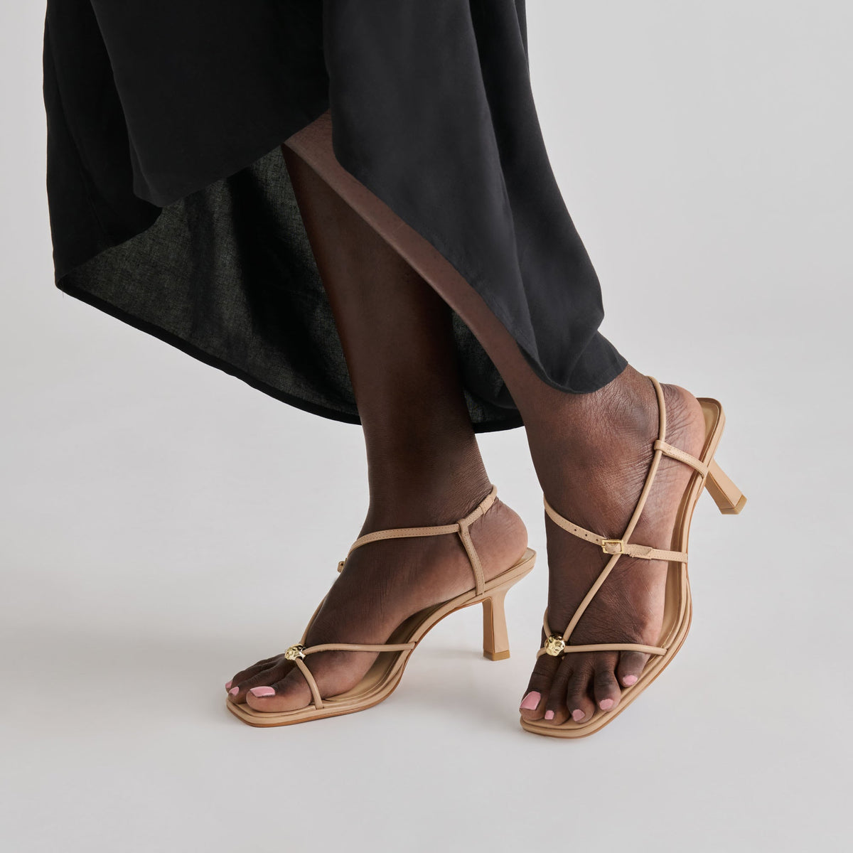 Dolce Vita SHOES | Mylee Light Tan Leather Heels