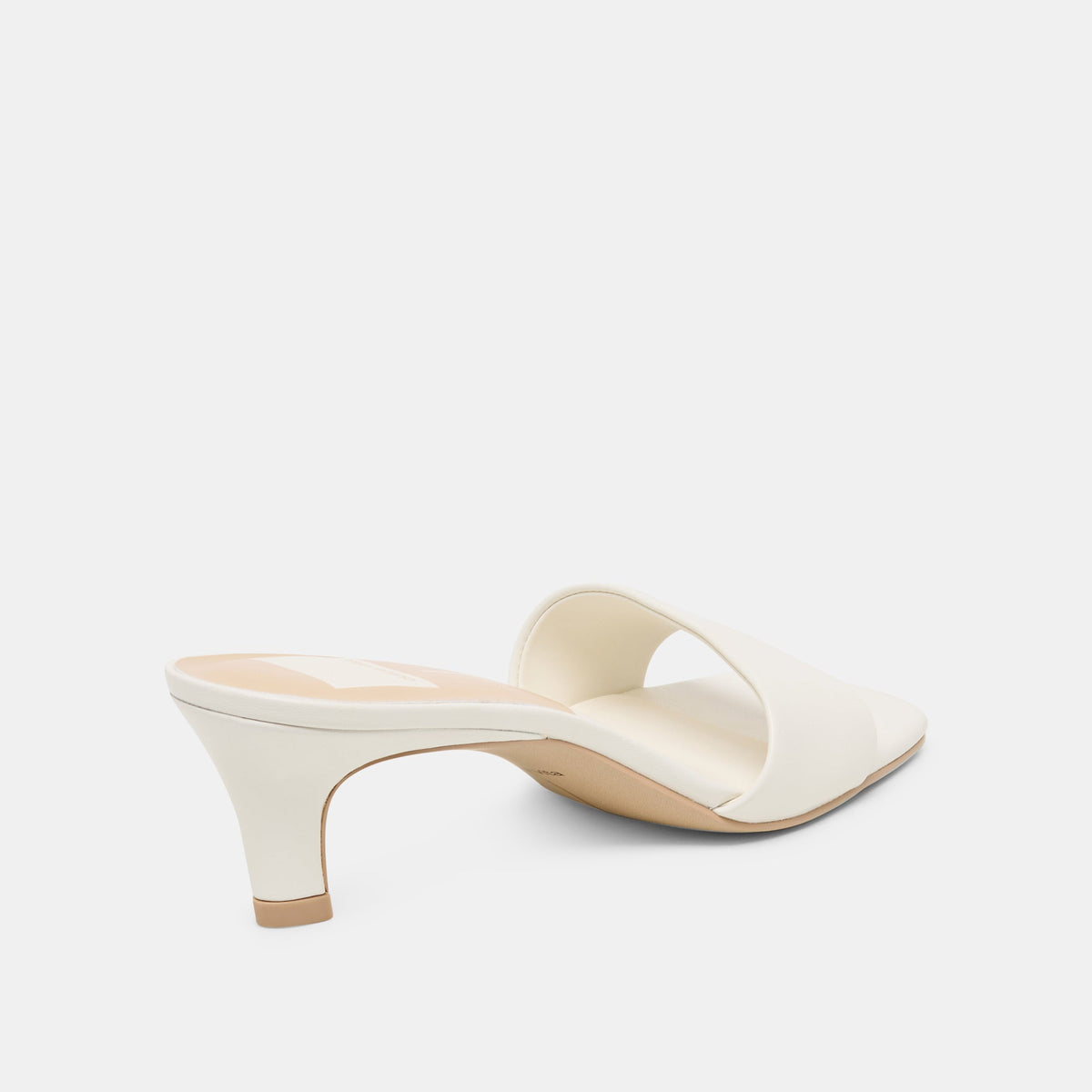 Dolce Vita SHOES | Rexa True White Leather Heels