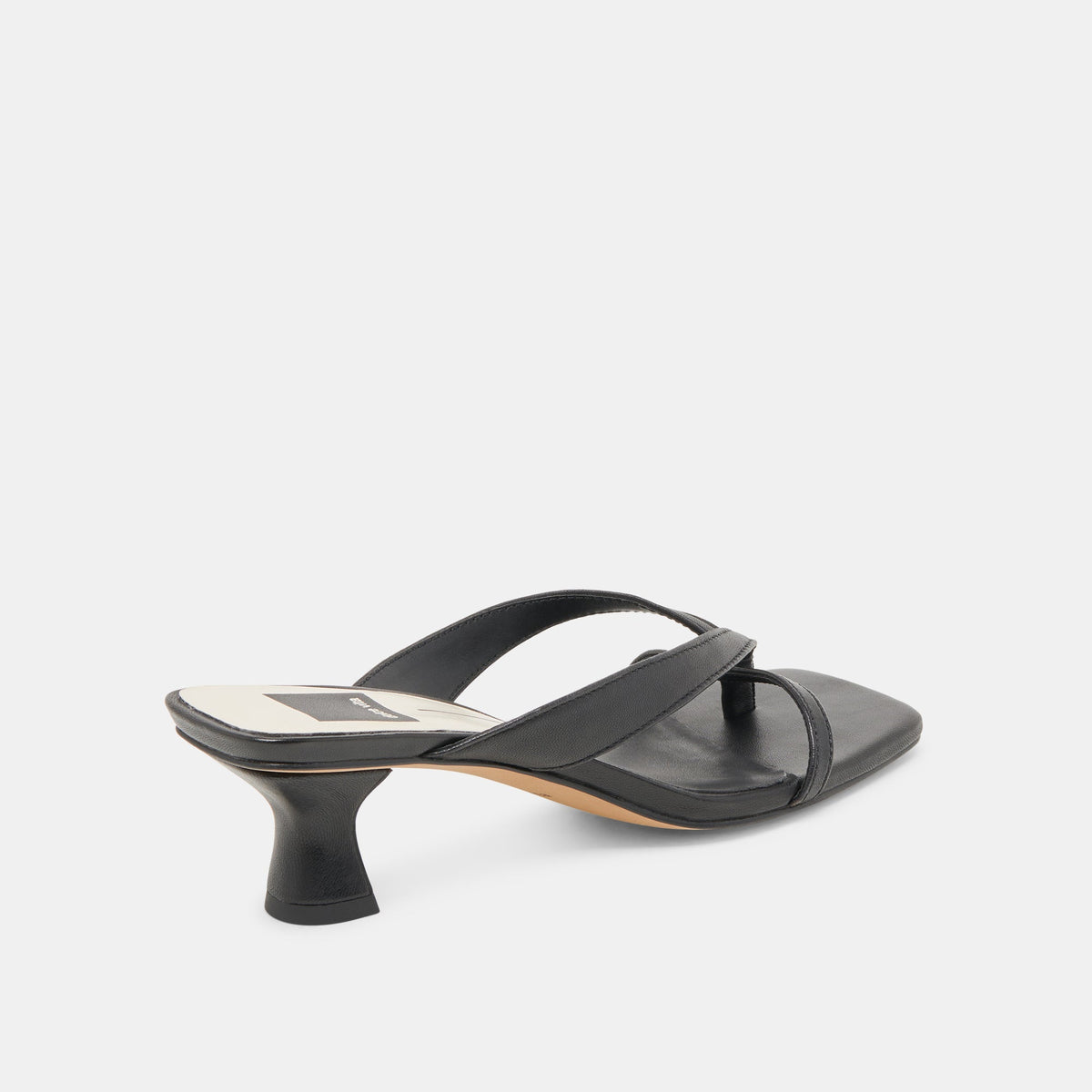 Dolce Vita SHOES | BREVEL WIDE HEELS ONYX LEATHER
 – Dolce Vita