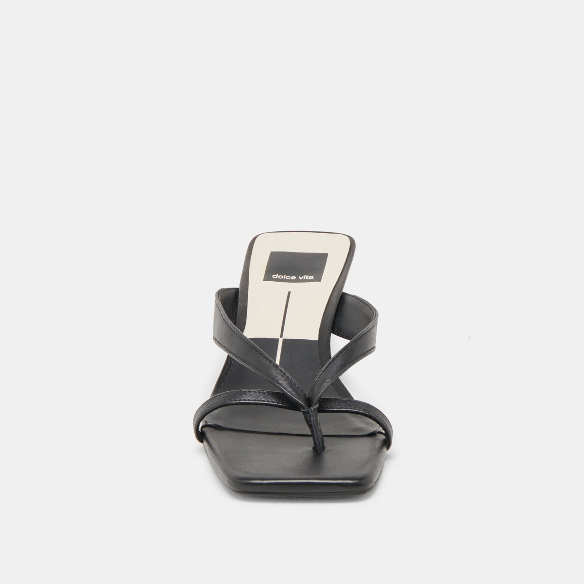 Dolce Vita SHOES | BREVEL WIDE HEELS ONYX LEATHER
 – Dolce Vita