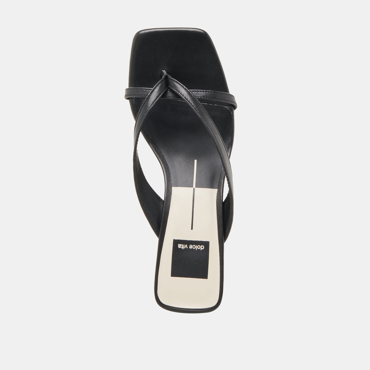 Dolce Vita SHOES | BREVEL WIDE HEELS ONYX LEATHER
 – Dolce Vita