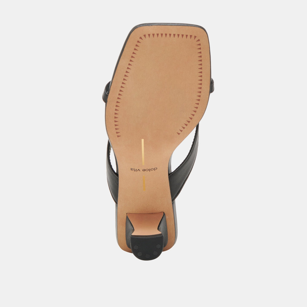 Dolce Vita SHOES | BREVEL WIDE HEELS ONYX LEATHER
 – Dolce Vita