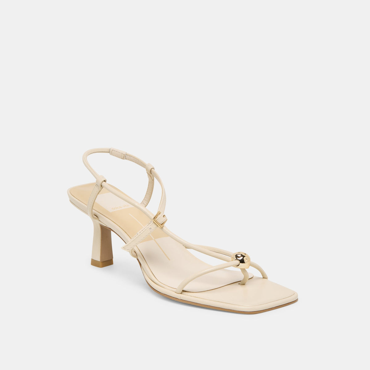 Dolce Vita SHOES | Mylee Creme Leather Heels