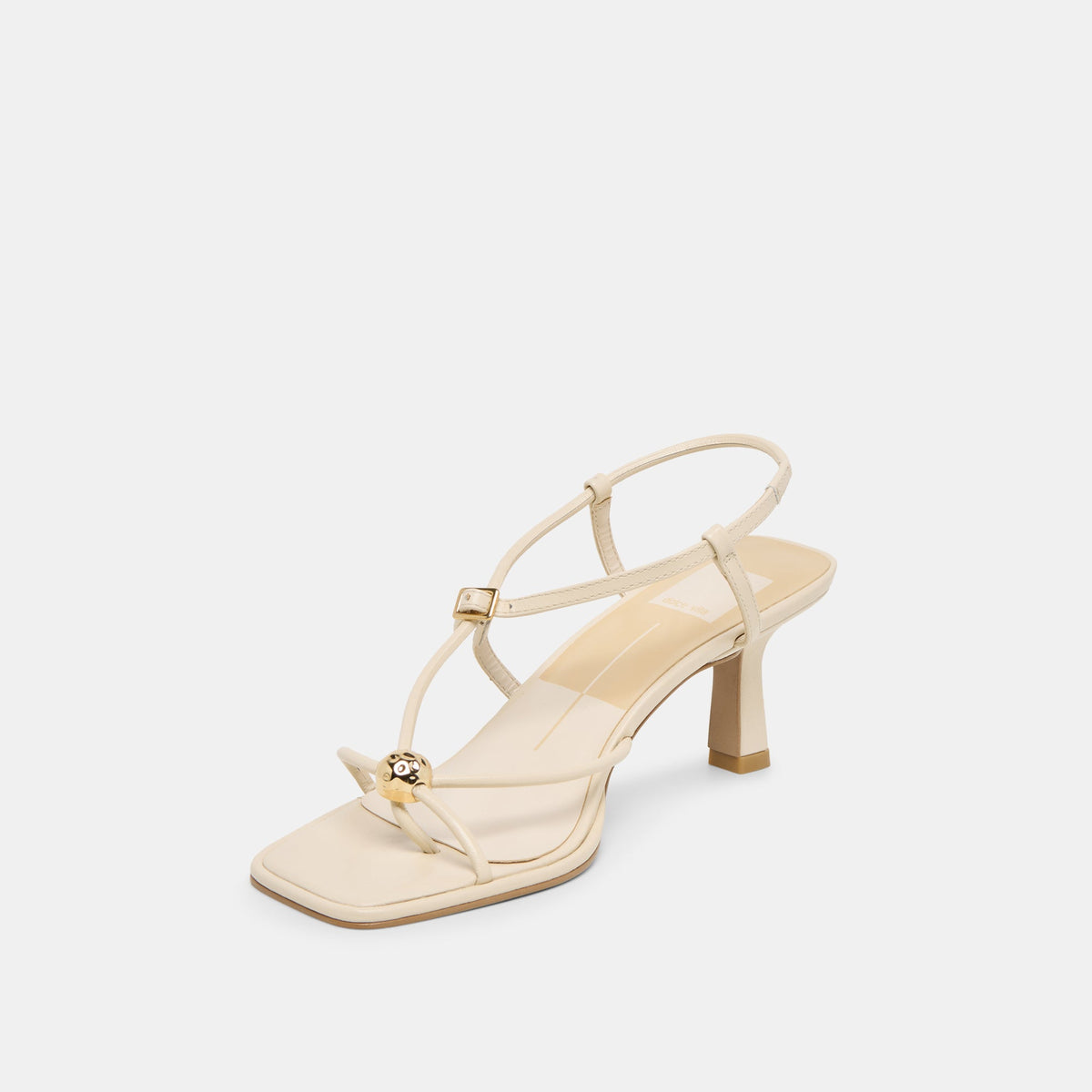 Dolce Vita SHOES | Mylee Creme Leather Heels