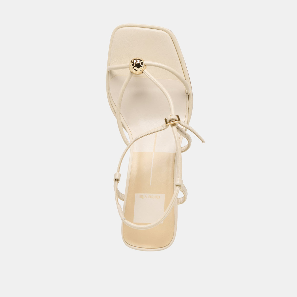 Dolce Vita SHOES | Mylee Creme Leather Heels