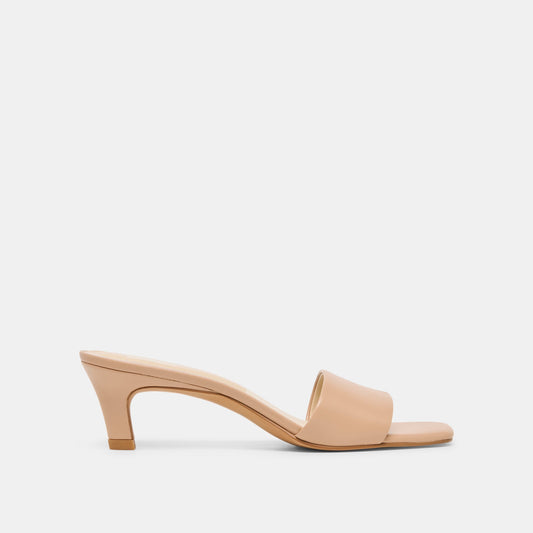Dolce Vita SHOES | Rexa Light Tan Leather Heels