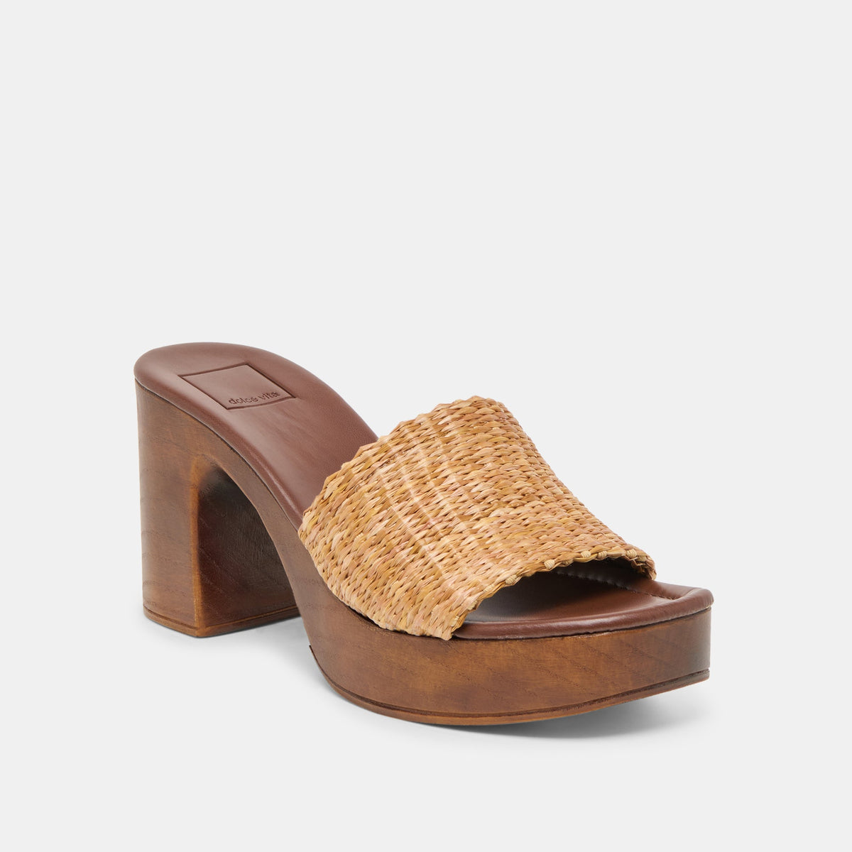 Dolce Vita SHOES | Celest Natural Raffia Heels