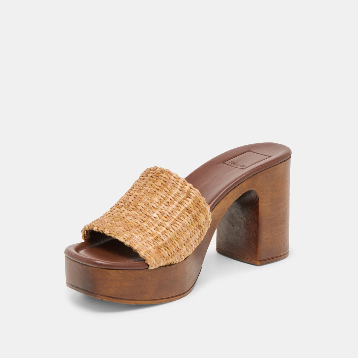 Dolce Vita SHOES | Celest Natural Raffia Heels