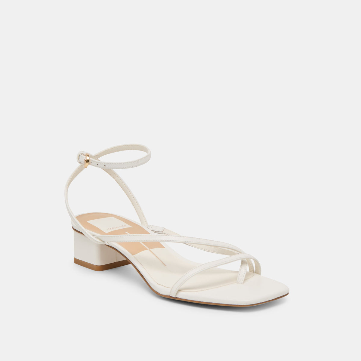 Dolce Vita SHOES | Karlos True White Leather Sandals