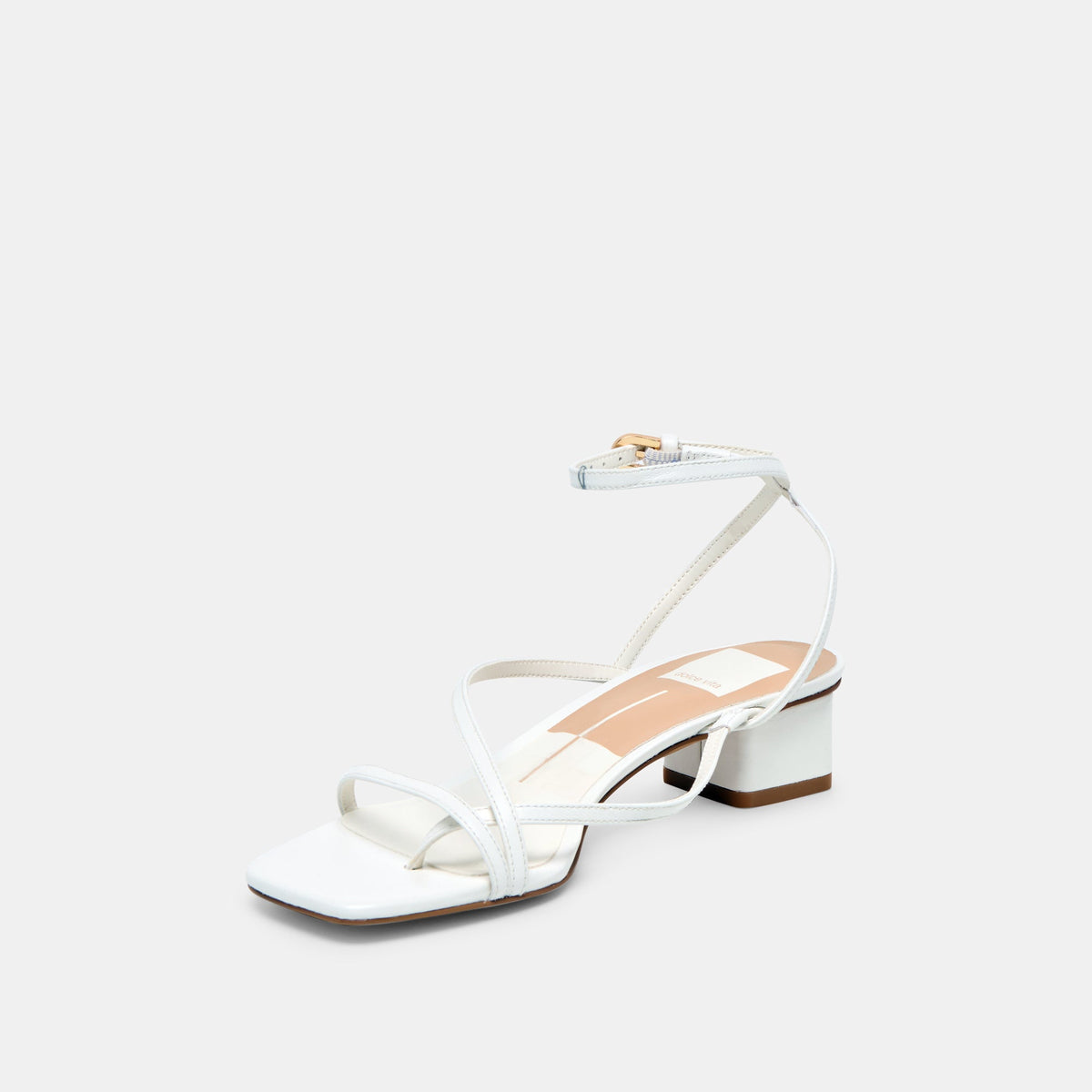 Dolce Vita SHOES | Karlos True White Leather Sandals