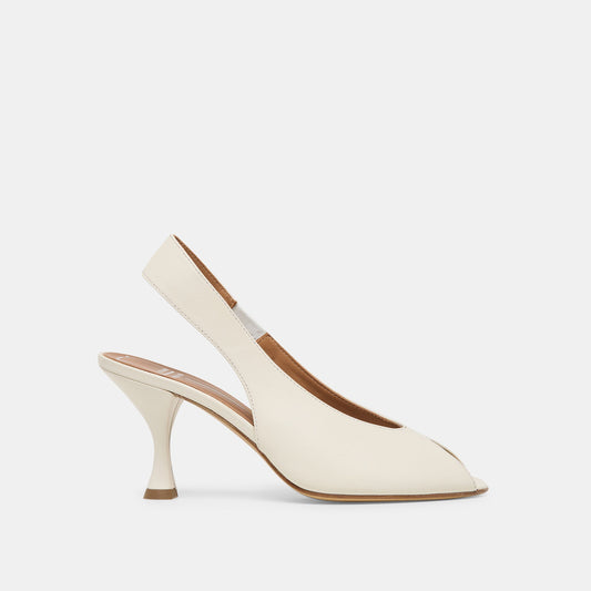 Dolce Vita SHOES | Madow Off White Leather Heels