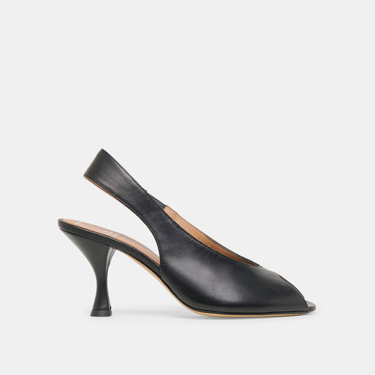 Dolce Vita SHOES | Madow Black Leather Heels