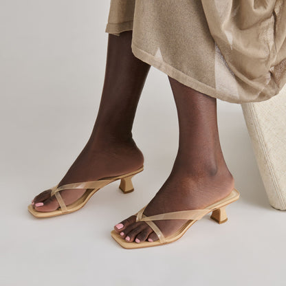 Dolce Vita SHOES | Brevel Vinyl Praline Jelly Heels