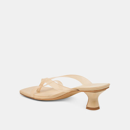 Dolce Vita SHOES | Brevel Vinyl Praline Jelly Heels
