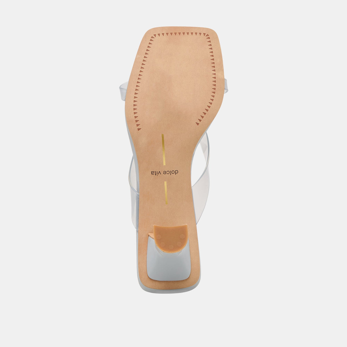 Dolce Vita SHOES | Brevel Vinyl Wide Dusty Blue Jelly Heels