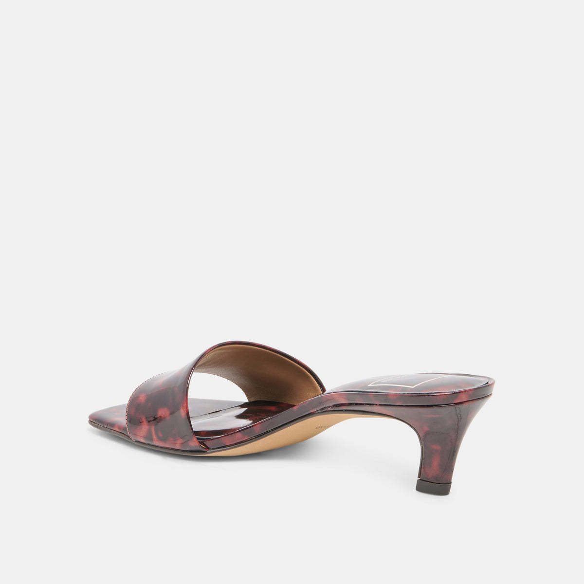 Dolce Vita SHOES | REXA Tortoise Patent Leather Kitten Heels