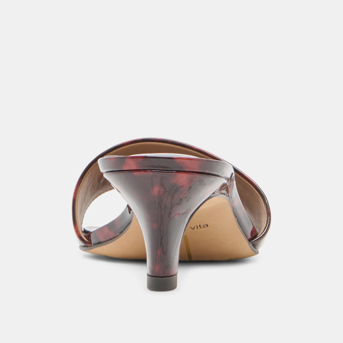 Dolce Vita SHOES | REXA Tortoise Patent Leather Kitten Heels