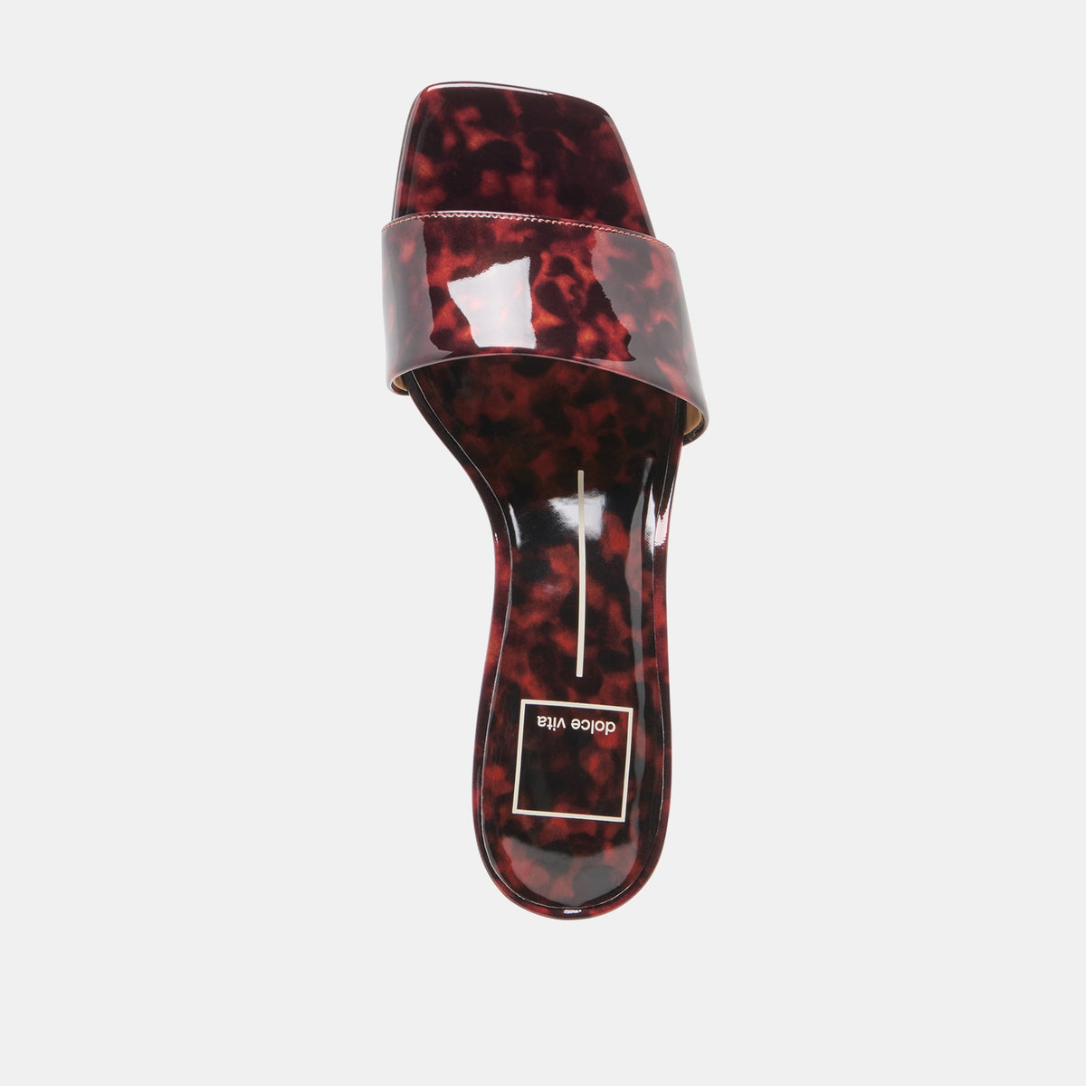 Dolce Vita SHOES | REXA Tortoise Patent Leather Kitten Heels