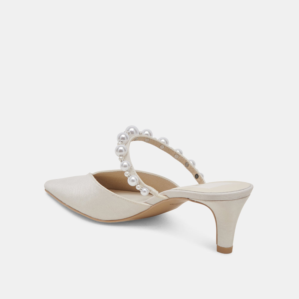 Dolce Vita SHOES | Kanika Pearl Mid Vanilla Pearl Heels