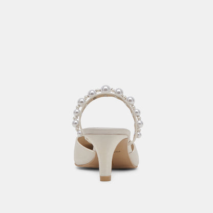Dolce Vita SHOES | Kanika Pearl Mid Vanilla Pearl Heels