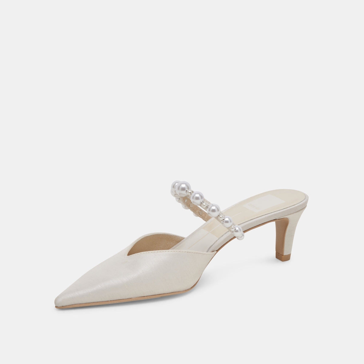 Dolce Vita SHOES | Kanika Pearl Mid Vanilla Pearl Heels
