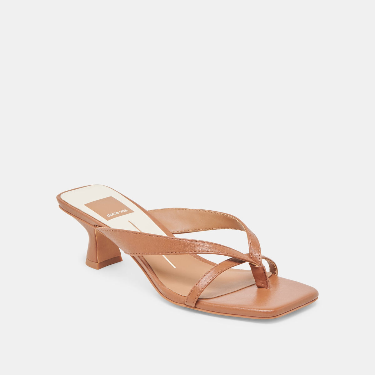 Dolce Vita SHOES | BREVEL WIDE HEELS SADDLE LEATHER
 – Dolce Vita