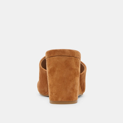 Dolce Vita SHOES | Holta Brown Suede Wedges