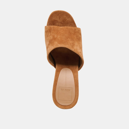 Dolce Vita SHOES | Holta Brown Suede Wedges