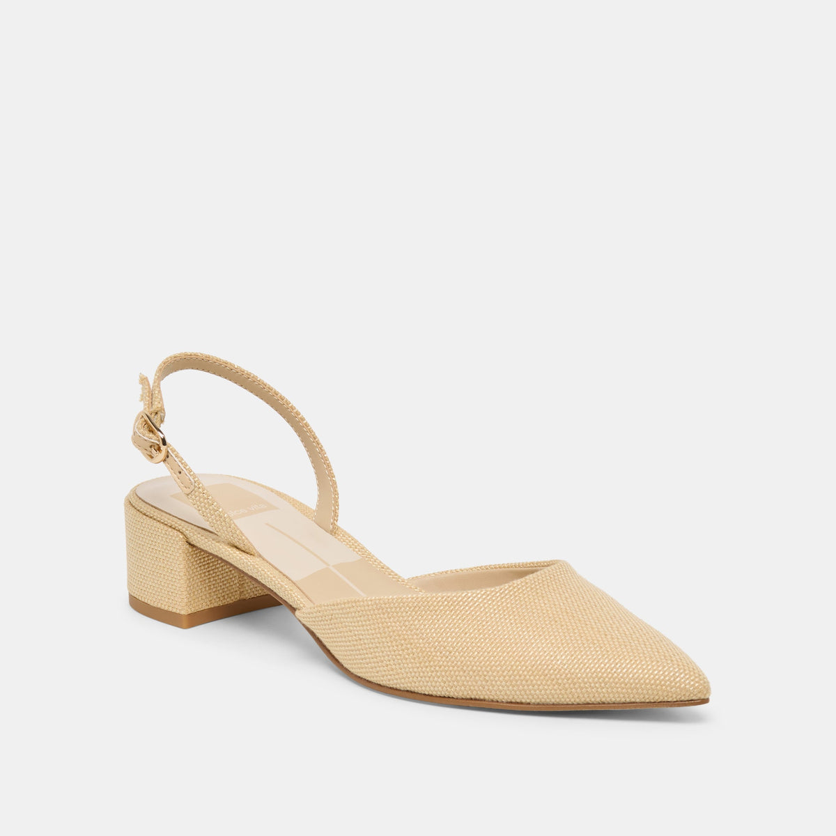 Dolce Vita SHOES | Carel Light Natural Raffia Heels