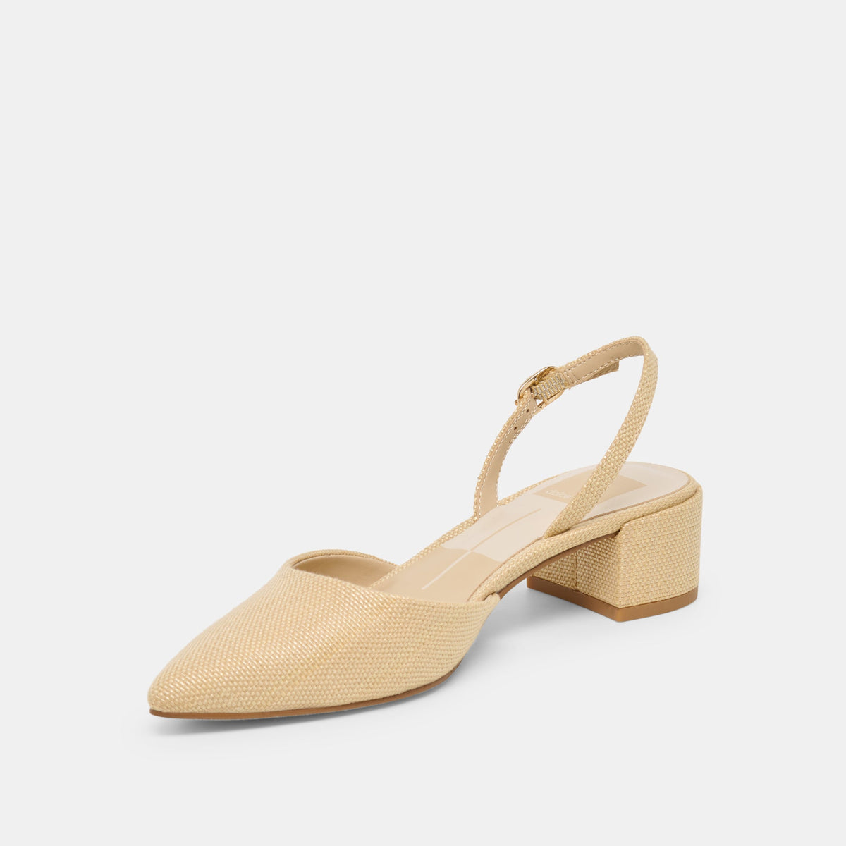 Dolce Vita SHOES | Carel Light Natural Raffia Heels