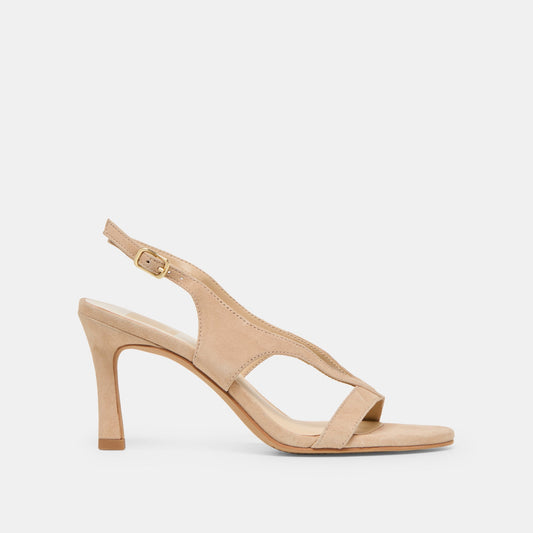 Dolce Vita SHOES | Izela Bamboo Suede Heels