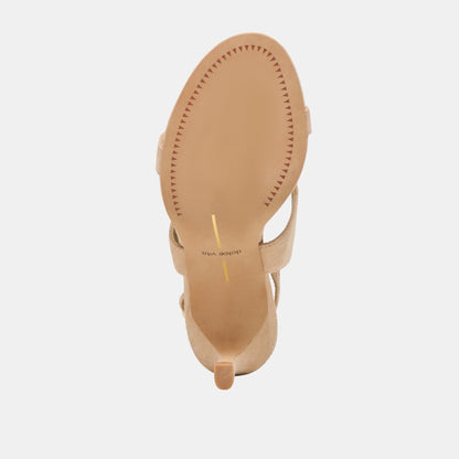 Dolce Vita SHOES | Izela Bamboo Suede Heels