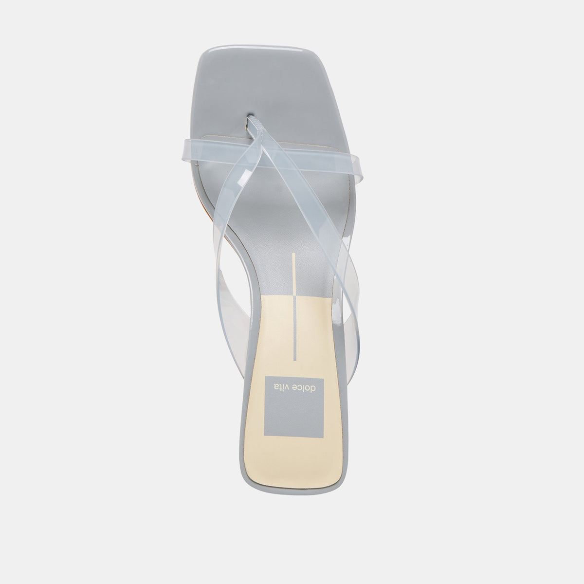 Dolce Vita SHOES | Brevel Vinyl Dusty Blue Jelly Heels