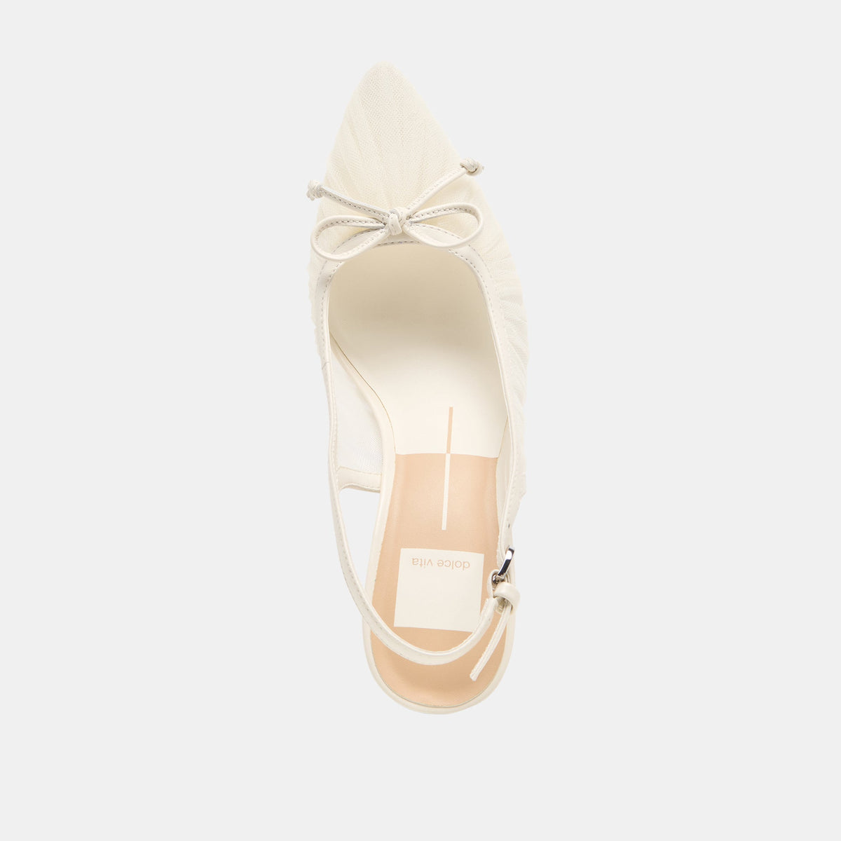 Dolce Vita SHOES | Yela White Tulle Heels
